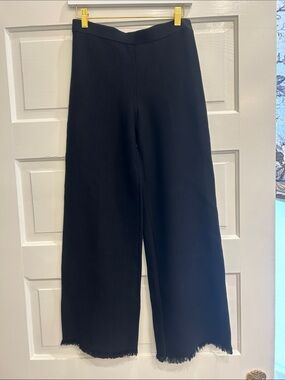 Wide Leg Black Women's Pants - Classic High Waist